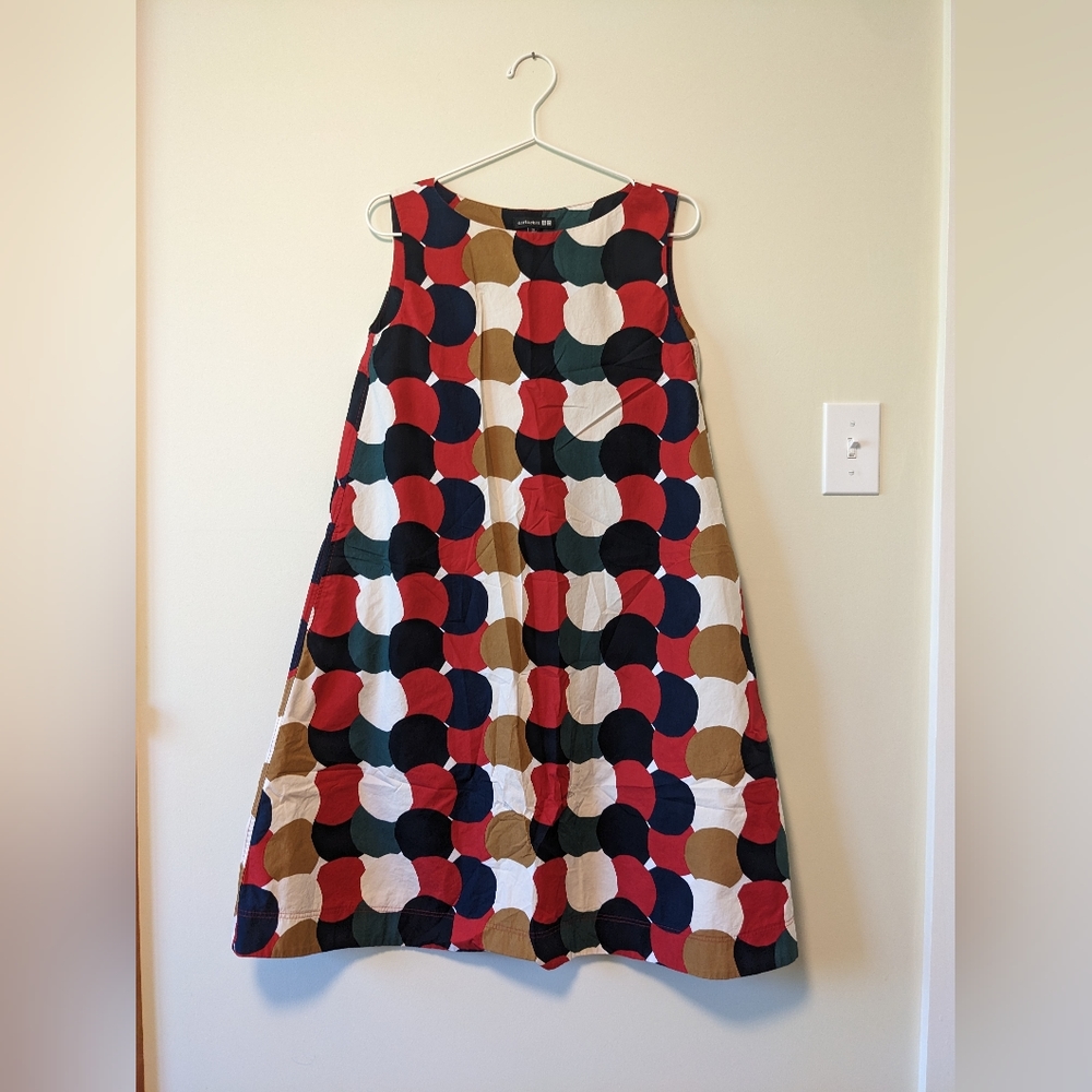Marimekko x Uniqlo A-line Dress with pockets XS
